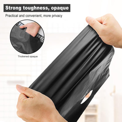 100 Pack Plastic Bags for Adult Diaper Disposal Handle Adult Diaper Disposal Self-Adhesive Strips