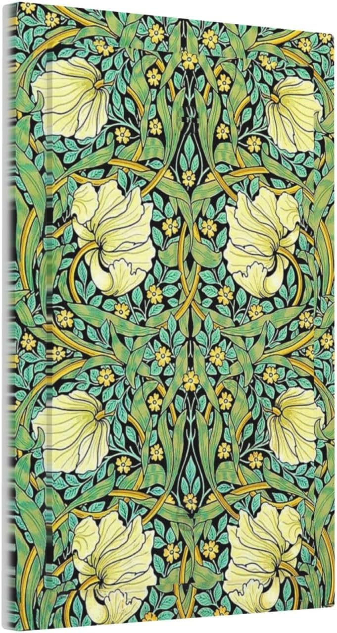Light Switch Cover Plate William Morris Vintage Floral Yellow Flowers Green Leaf 1 Gang No Device