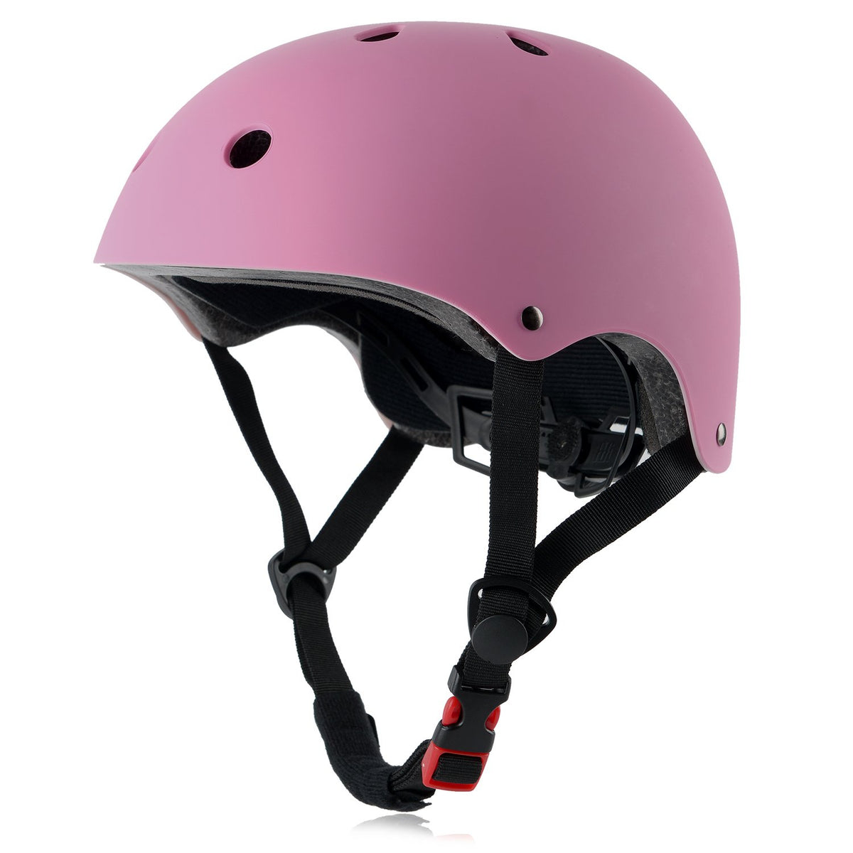Kids Bike Helmet, 3 Sizes from Toddler to Youth, Pink, Small