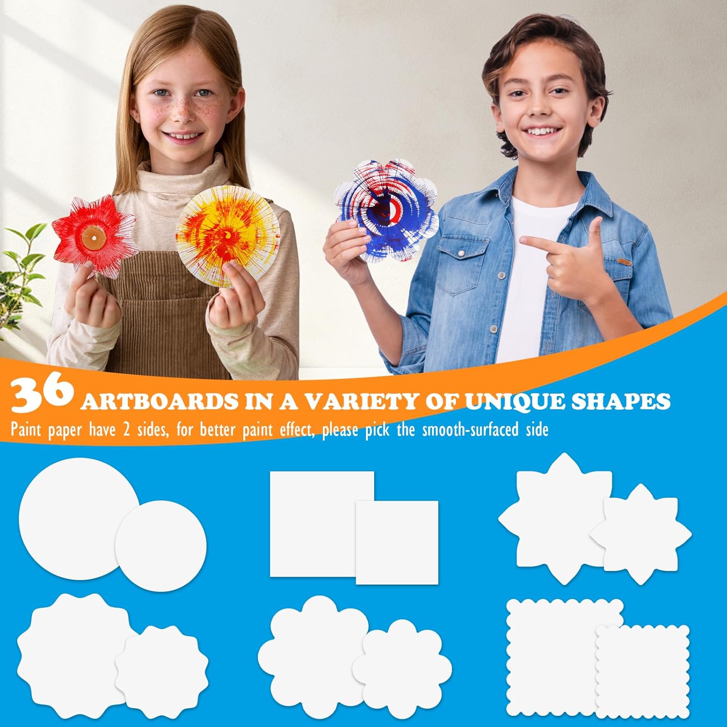 Arts and Crafts for Kids Ages 4-8,Paint Spin Art Machine Kit,Art Craft Set for 6-9 Year Old,Cool