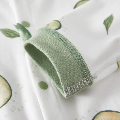 100% Organic Cotton Soft 3-24 Months Baby Romper Jumpsuits for Boys and Girls Unisex Long Sleeve