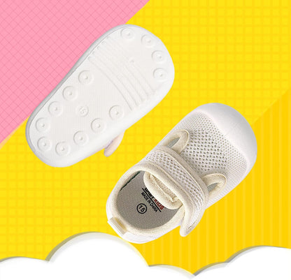 Baby First-Walking Shoes 1-4 Years Kid Shoes Trainers Toddler Infant Boys Girls Soft Sole Non Slip