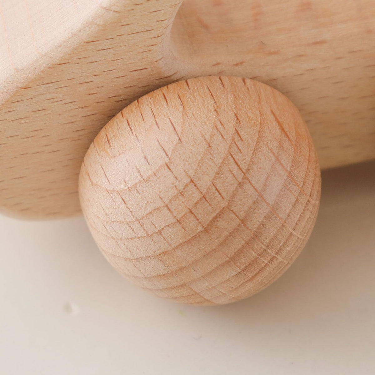 Chriswell Wooden Baby Rattle Set, Newborn Wooden Rattle Toy, Natural Wooden Montessori Baby Grip