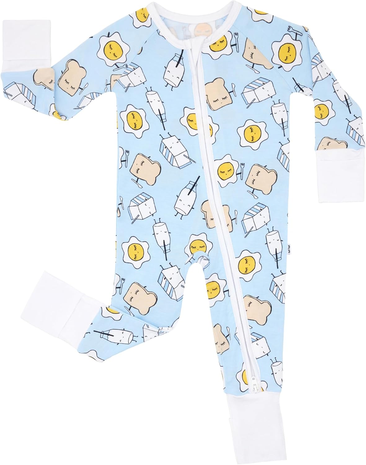 Little Sleepies Pajamas for Baby Boys & Girls, Viscose from Bamboo Baby Pajamas, Preemie & Newborn