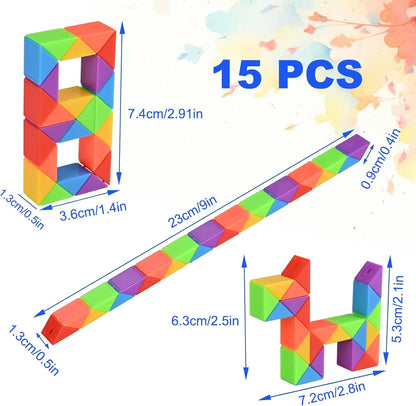 GOLDGE 80 Pack Mini Cube Puzzle Fidget Toys - Bulk Party Favors & Goodie Bag Stuffers for Kids