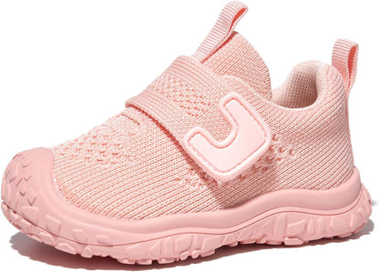 Newsonet Baby Shoes Boys Girls First Walking Breathable Non Slip Walker Sneakers Soft Sole 6 9 12