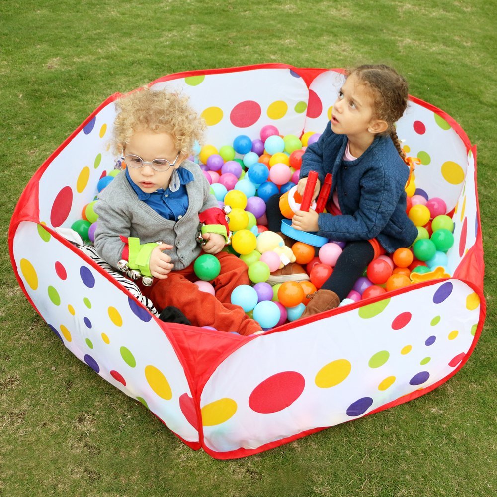 EocuSun Kids Ball Pit Large Pop Up Toddler Ball Pits Tent for Toddlers Girls Boys for Indoor