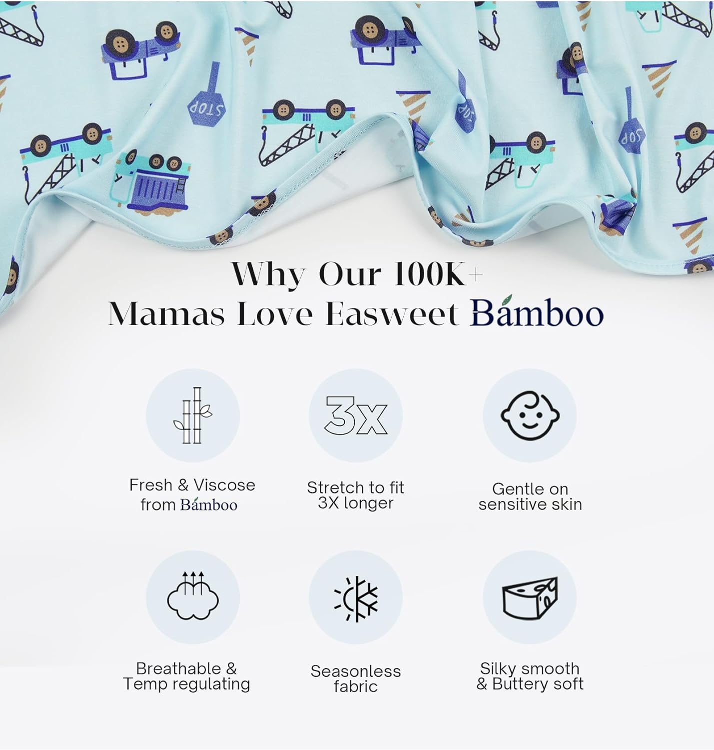 Baby Boys Bamboo Viscose Short Sleeve Romper Soft Comfy Infant Summer Jumpsuit
