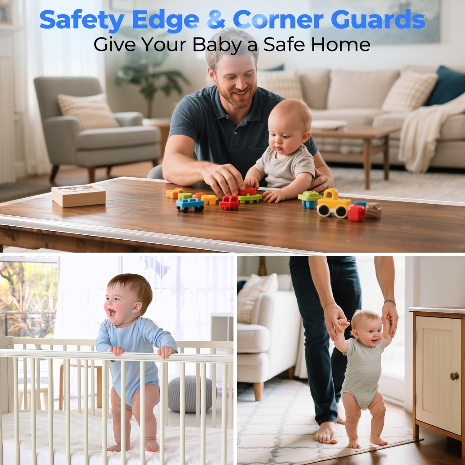 Edge Corner Protector Baby Proofing, Clear Soft Corner Protectors Baby Proof, Furniture Corner