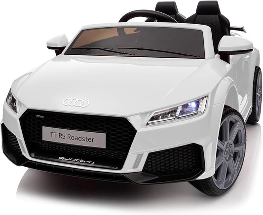 Electric Ride on Car for Kids, Licensed Audi 12V 7Ah Kids Ride-on Toy for Toddlers 3-5 Year Old