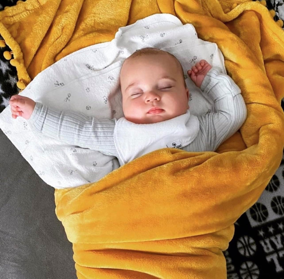 DiaperSquad's Baby Bibs for Drooling and Teething, Bibs for Boys, Baby Girl - Solid Cotton Baby