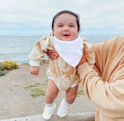DiaperSquad's Baby Bibs for Drooling and Teething, Bibs for Boys, Baby Girl - Solid Cotton Baby