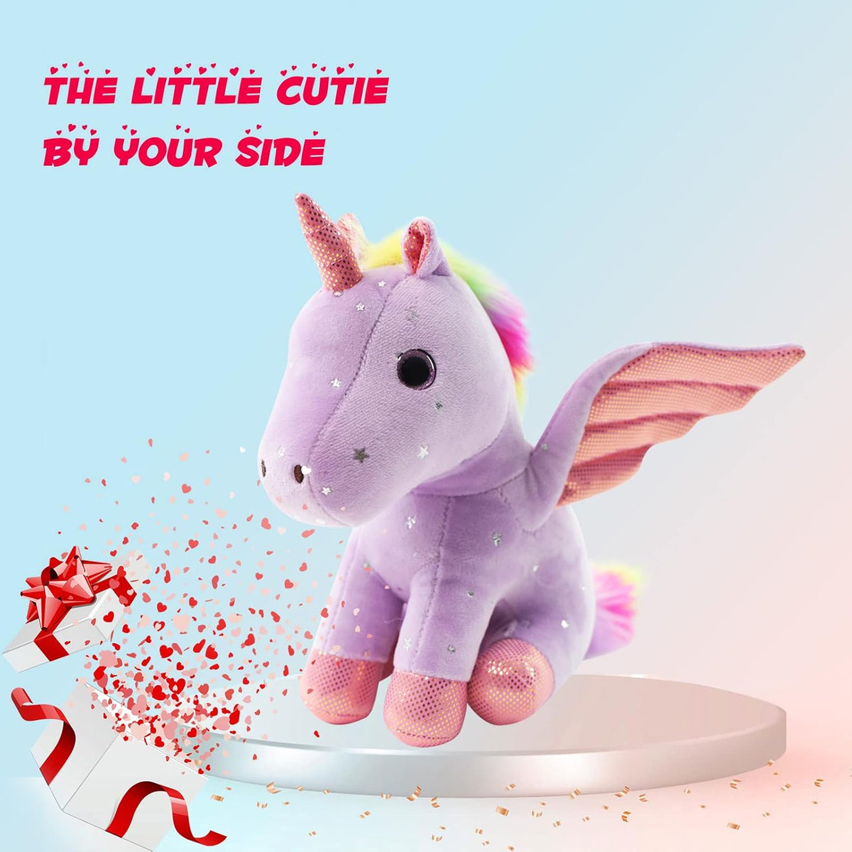 Sew Butiful 8 inch Unicorn Stuffed Animals, Cute Unicorn Gift Toys for Girls,Unicorns Birthday