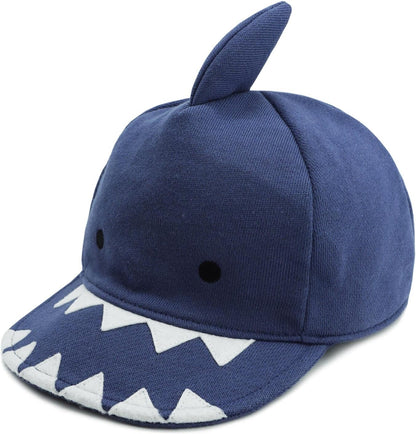 Keepersheep Baby Baseball Cap Infant Sun Hat, Cotton Knit with Soft Brim, Adjustable Soft Newborn