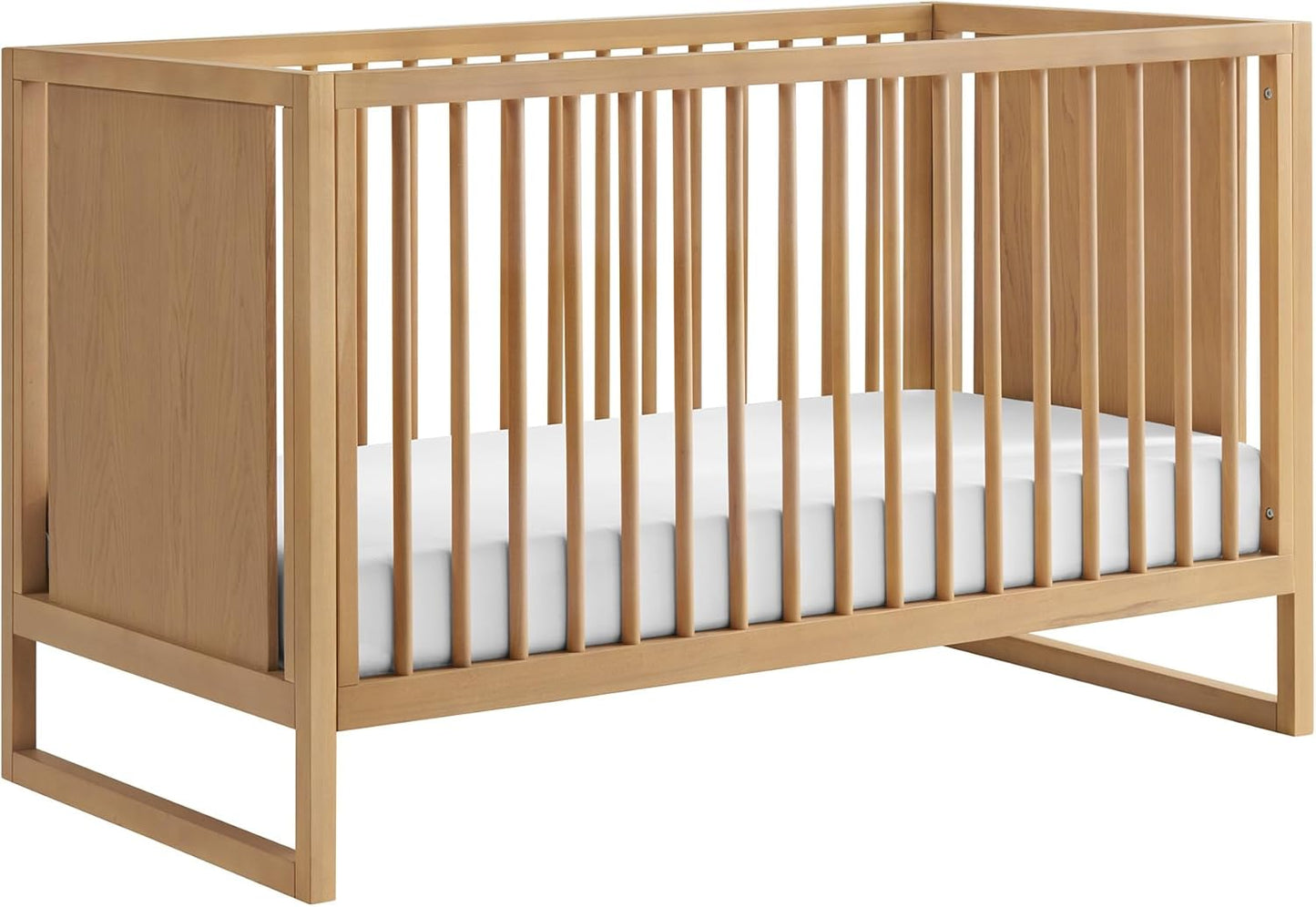 Nurture& The Crib - Baby, Toddler Convertible Crib | Sustainable Non-Toxic Materials | 3 Adjustable