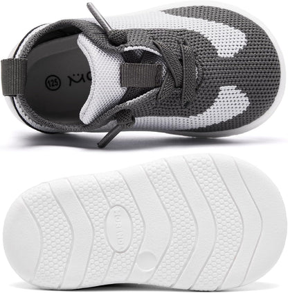 MORENDL Toddler Shoes Baby Walking Sock Shoes Infant Sneakers 0-4 Years Boy Girl Barefoot Tennis