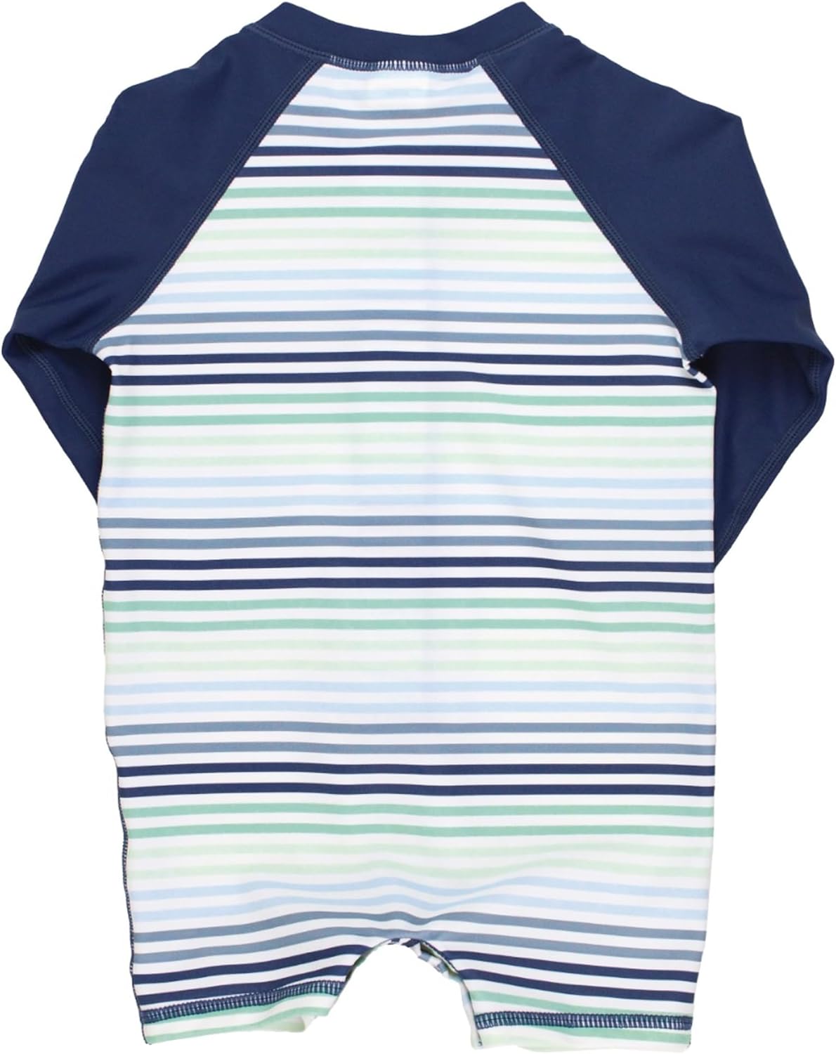 RUGGEDBUTTS Baby/Toddler Boy Swimsuit, One Piece Zipper Rash Guard Sunsuit with UPF 50+ Sun