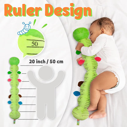 LIGHTDESIRE Baby Toys Musical Caterpillar,Infant Stuffed Animal Toy with Crinkle and Rattles,Soft