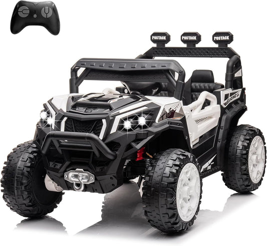 24V Ride On Car for Kids, 4x4 Kids Electric Car with Remote Control Off Road, Children Car with