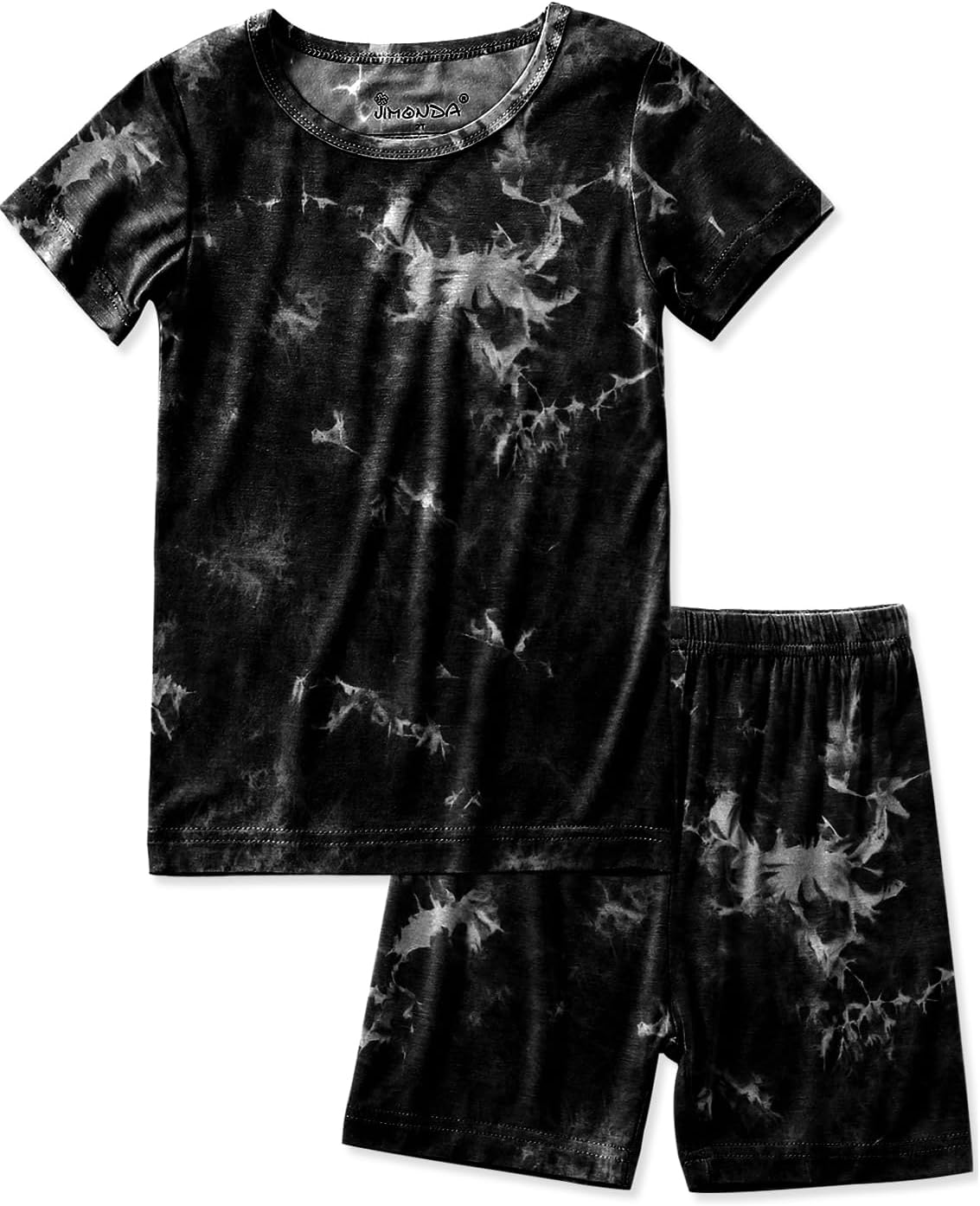 Jimonda Baby/Toddler Soft Sleepwear Short sleeve Kids Cool Pajama Outdoor 2-Piece Shirt&Shorts