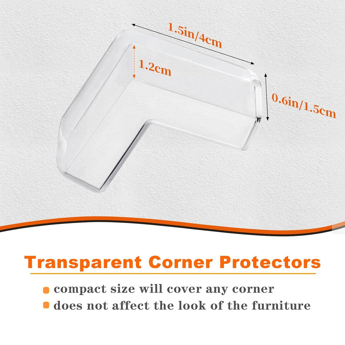 12 Pack Corner Guards Corner Protectors Baby Proof Furniture Corner & Edge Safety Bumpers, Table