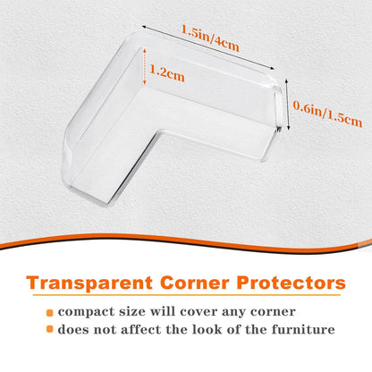 12 Pack Corner Guards Corner Protectors Baby Proof Furniture Corner & Edge Safety Bumpers, Table