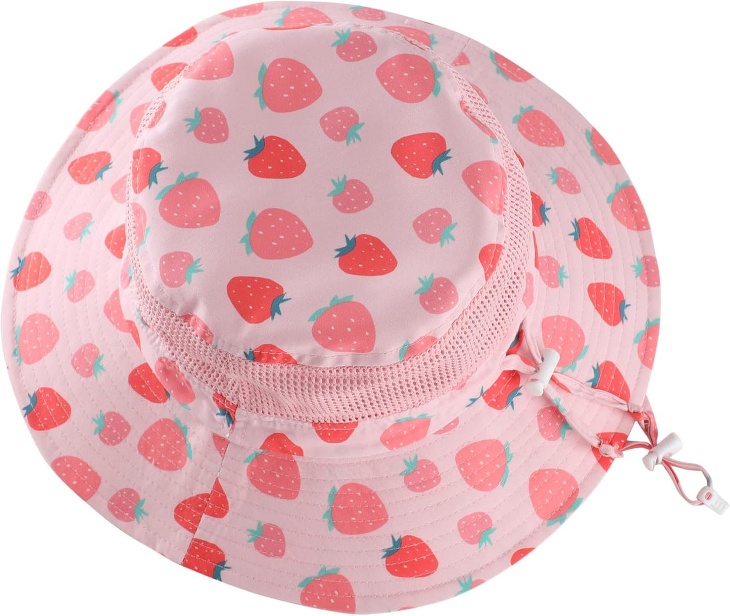 Home Prefer UPF50+ Wide Brim Sun Hat Boys Girls Sun Protection Hat Zoo Beach Swim Safari Bucket Hat
