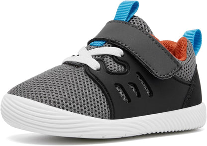 MORENDL Toddler Sneakers Baby Boys & Girls Barefoot Shoes Lightweight Breathable Walking Running