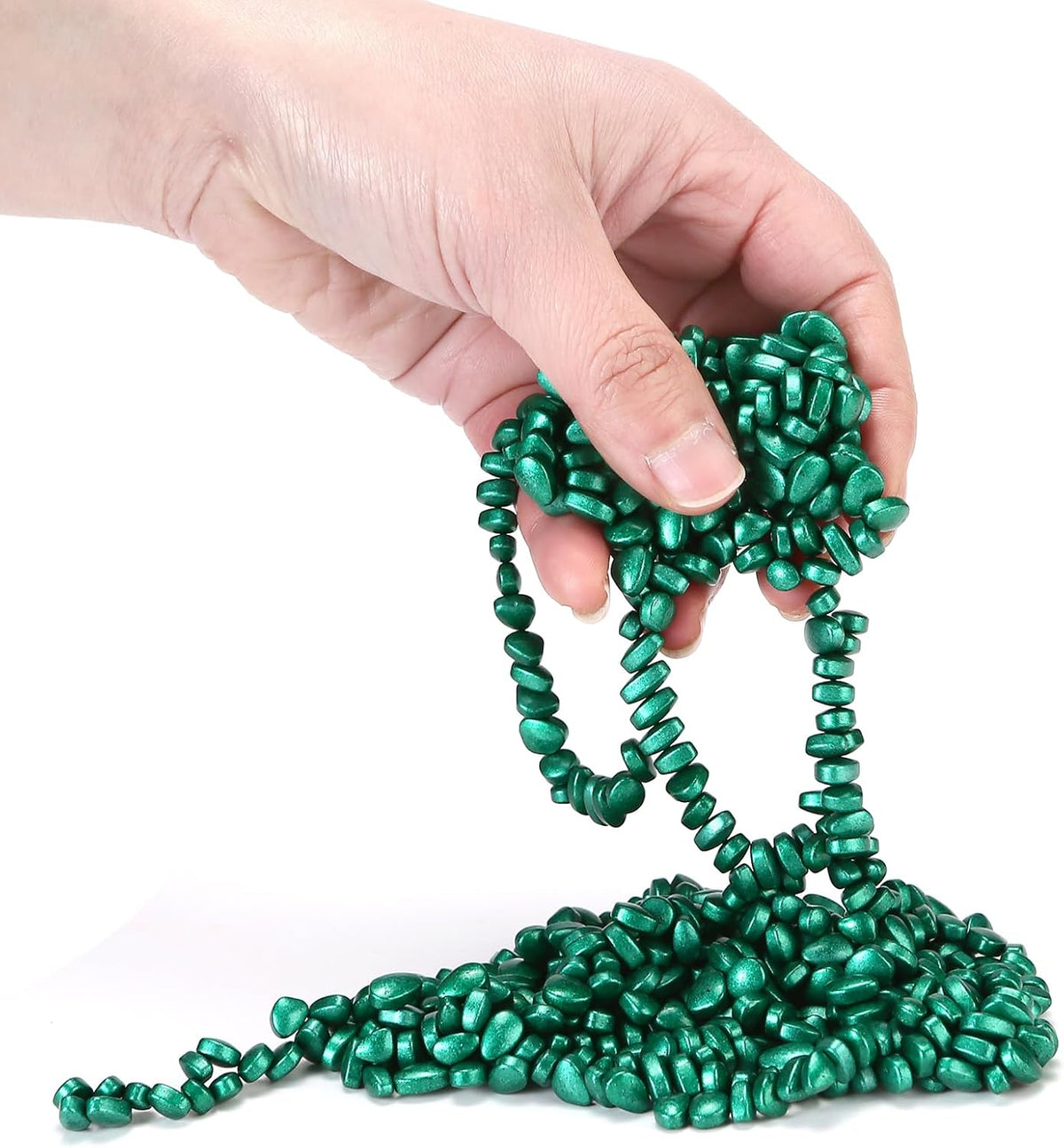 550pcs Green Magnet Balls Desk Toys for Adults, Ferrite Crags Magnetic Putty Desk Fidget Toys for