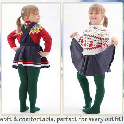 Mini angel Baby Tights Toddler Girl Tights Seamless Cable Knit Leggings Soft Cotton Stockings