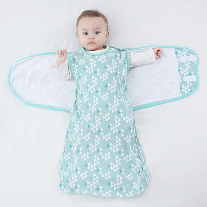 Sleepsack Swaddle,Adjustable Wearable Baby Sleep Sack XL,Miracle Swaddle for Babies Large,100%