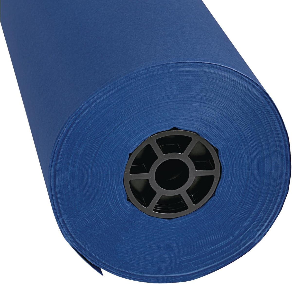 Colorations Arts and Crafts Paper Roll - 36" x 1000', Dark Blue , Dual Surface, Markers, Finger