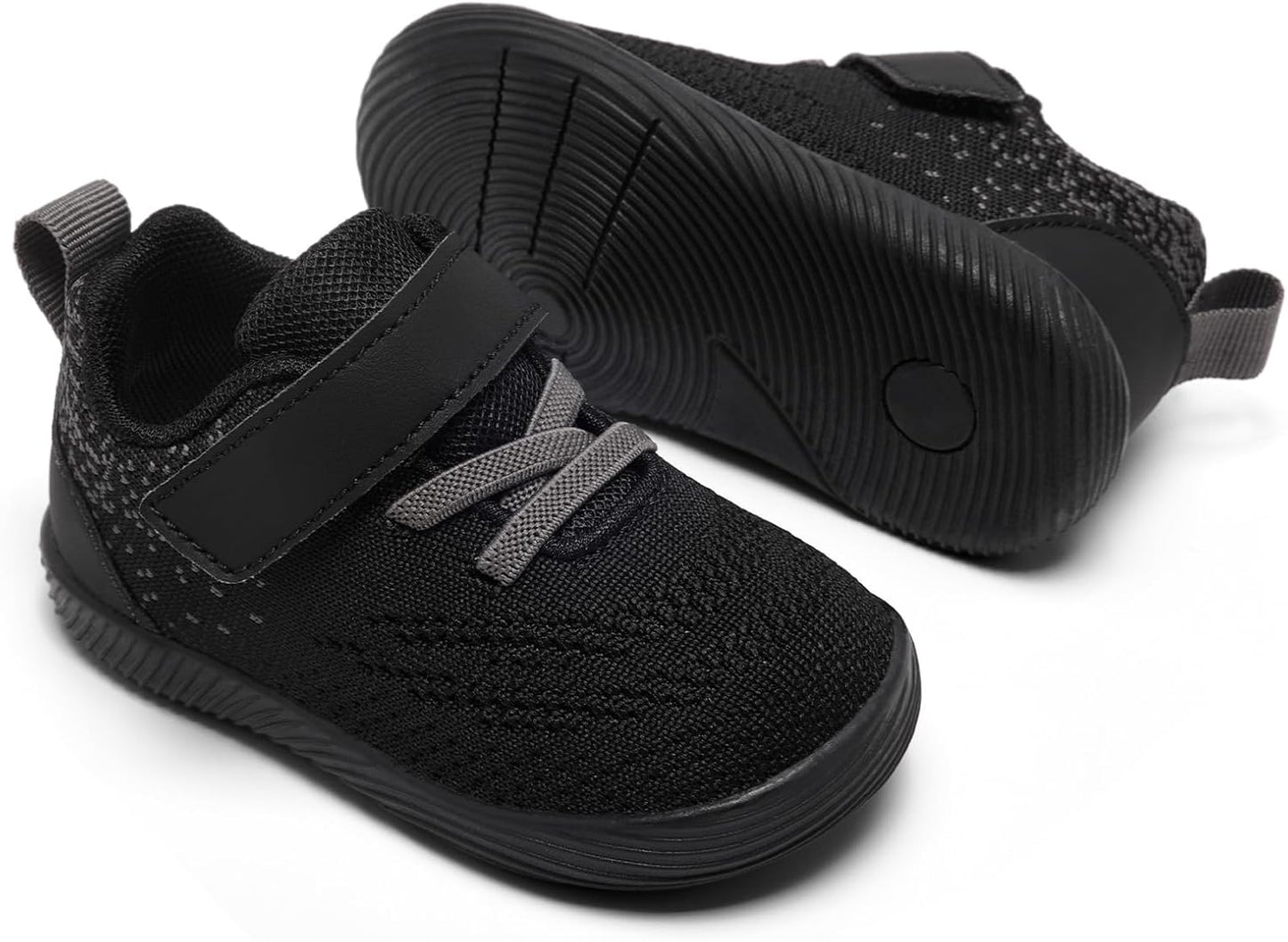 MORENDL Toddler Sneakers Baby Boys & Girls Barefoot Shoes Lightweight Breathable Walking Running