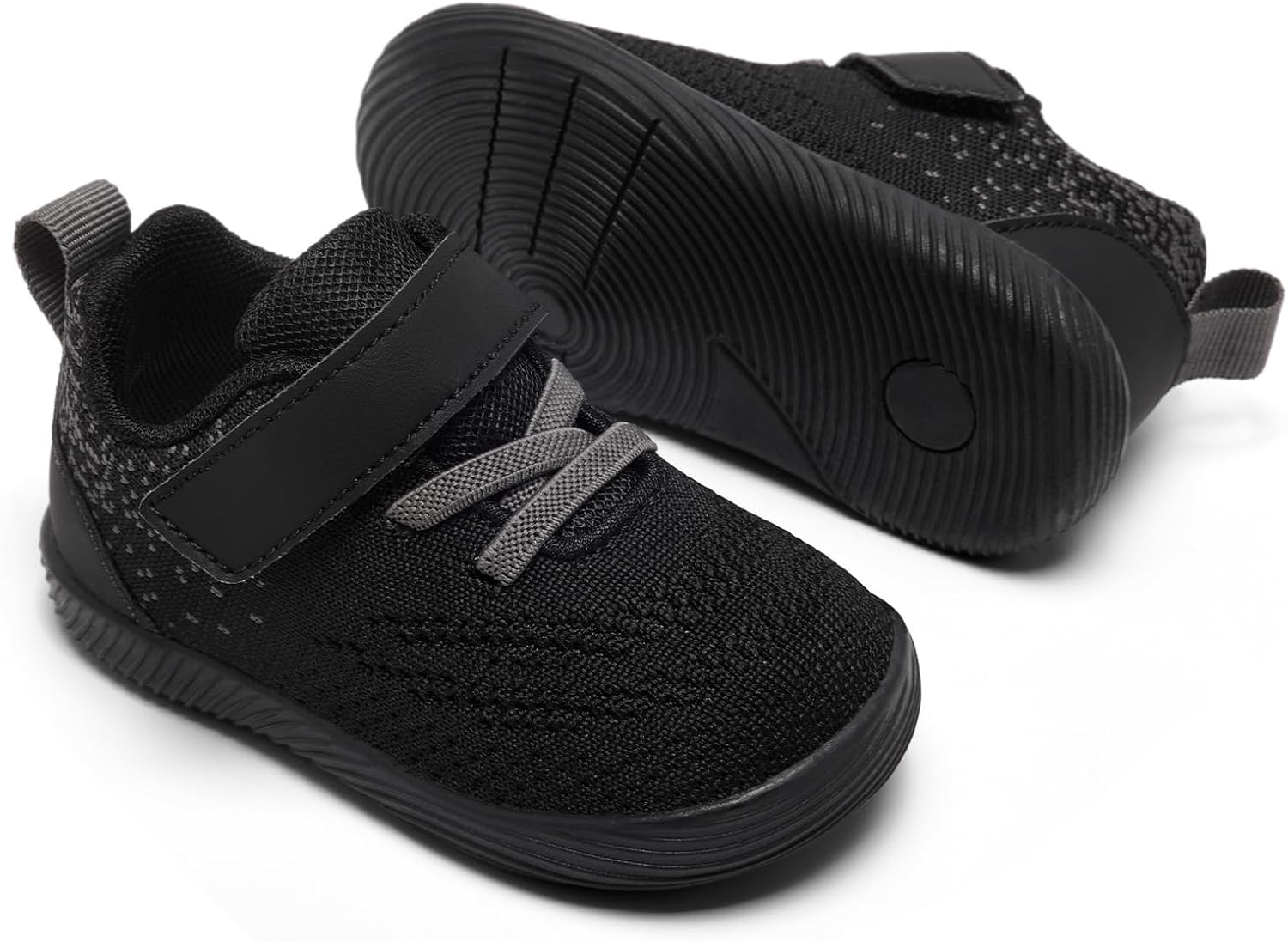 MORENDL Toddler Sneakers Baby Boys & Girls Barefoot Shoes Lightweight Breathable Walking Running