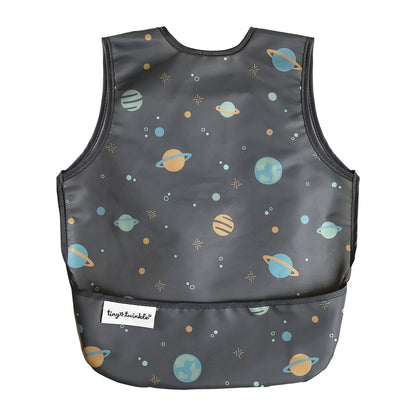 Tiny Twinkle Mess Proof Baby Bib - Waterproof & Lightweight Baby-Led Weaning Apron | 100% Recycled
