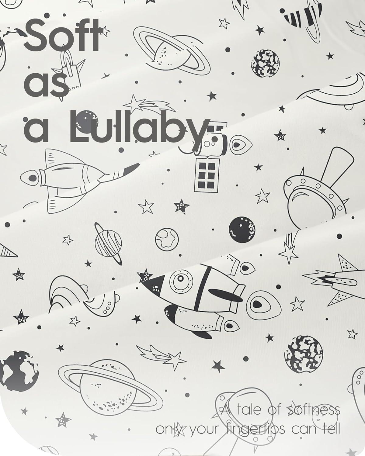 Crib Sheet for Boy Girl, Premium Soft Jersey Knit Fitted Crib Sheet, Safe and Snug, Durable