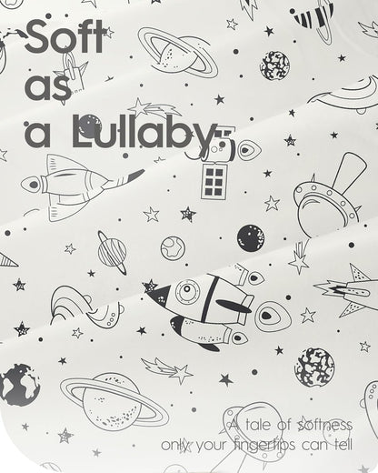 Crib Sheet for Boy Girl, Premium Soft Jersey Knit Fitted Crib Sheet, Safe and Snug, Durable