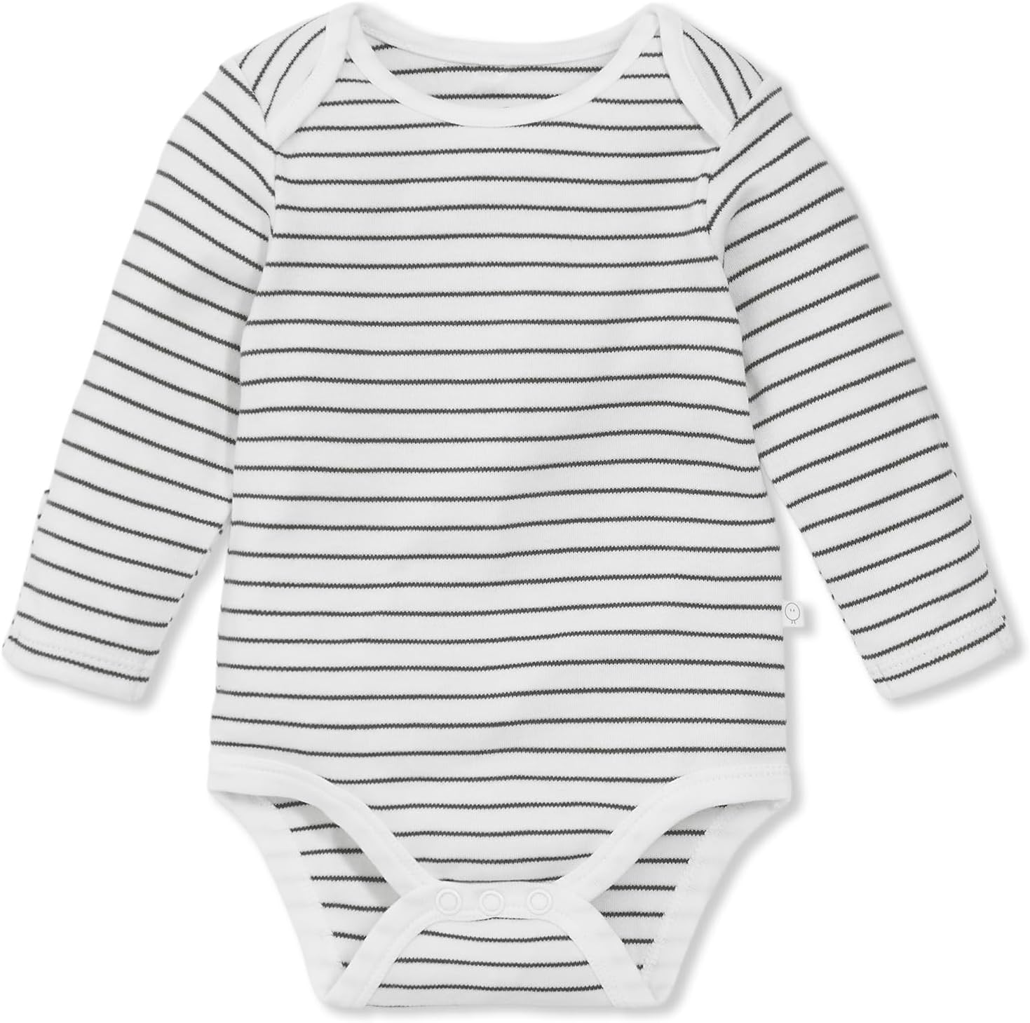 MORI Baby Supreme Comfort Long Sleeve Bodysuit for Boys and Girls - Unisex Romper with Envelope