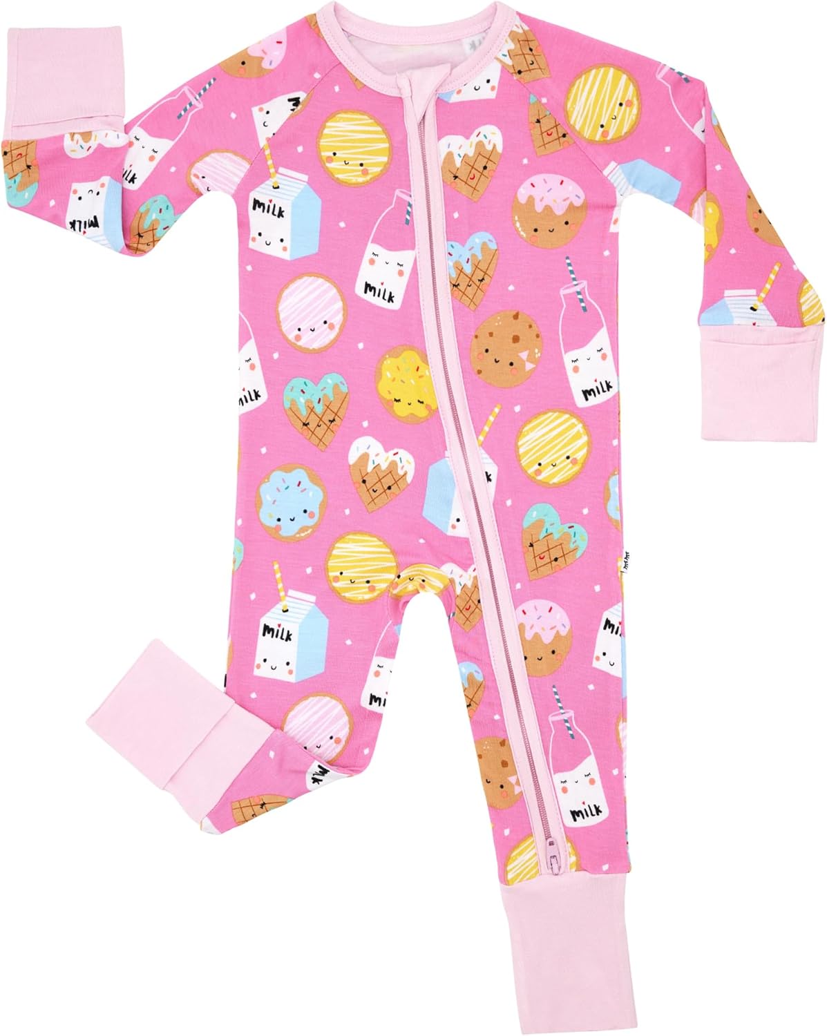 Little Sleepies Pajamas for Baby Boys & Girls, Viscose from Bamboo Baby Pajamas, Preemie & Newborn
