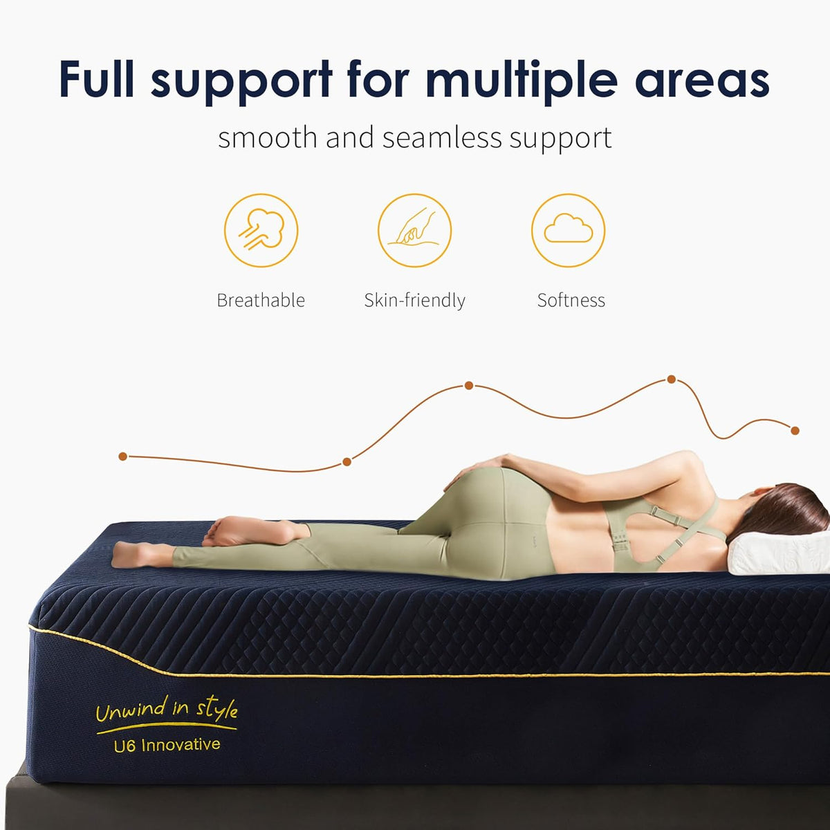 10 Inch Gel-Infused Memory Foam Mattress Queen Size,Medium Soft with Removable Washable Cover