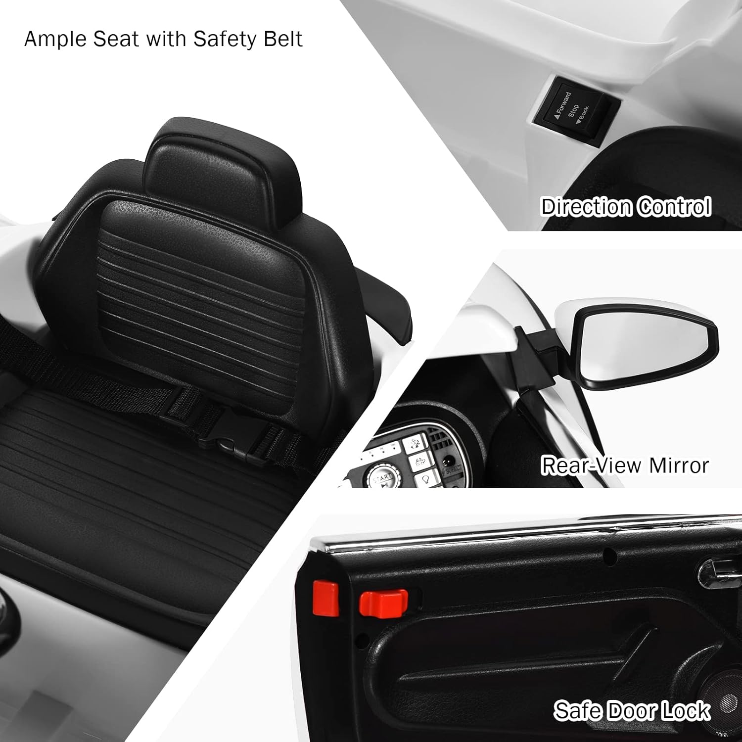 Costzon Ride on Car, 12V Licensed Volkswagen Beetle Battery Powered Vehicle w/Remote Control