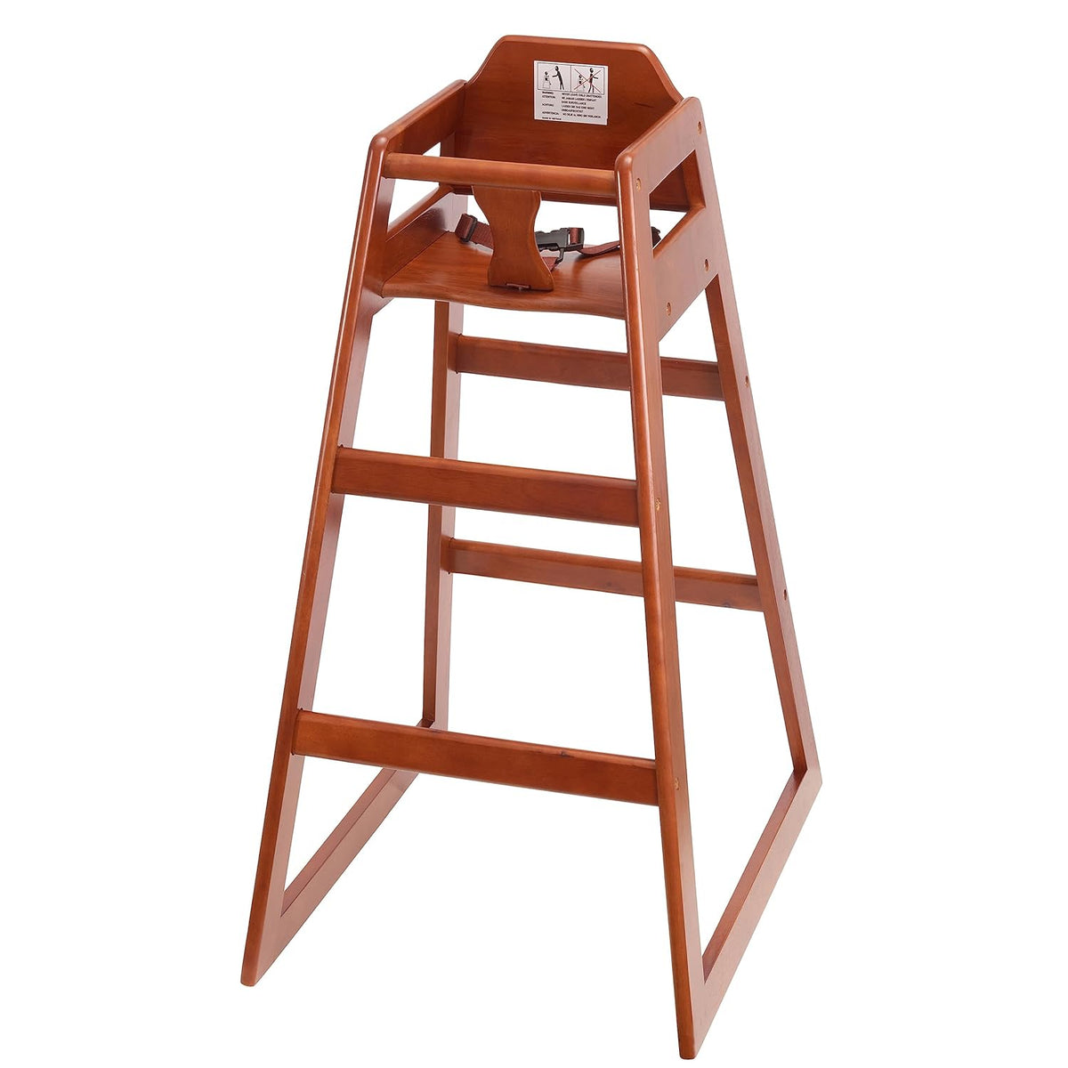 Seating Ready-to-Assemble Restaurant Wood Bar Height High Chair, Baby Highchairs, Durable Dining