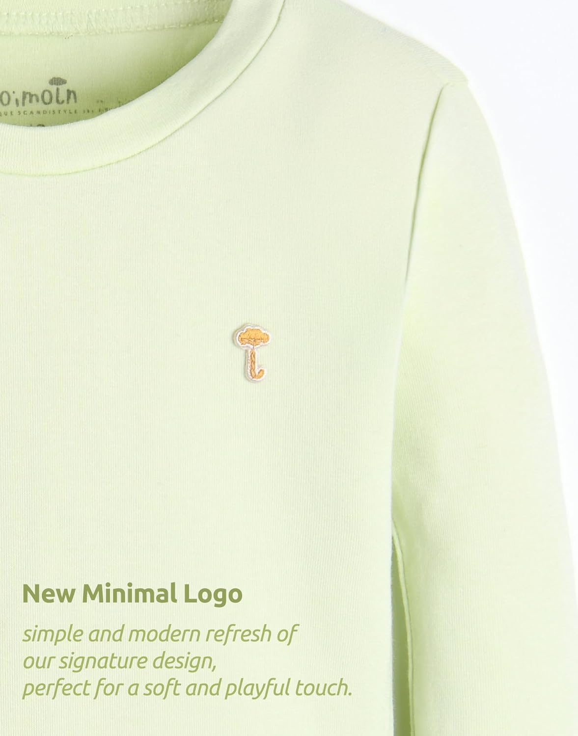moimoln 6M-8Y Modal Cotton Solid Soft Breathable Baby Toddler Boys Girls Snug fit Pjs Long Sleeve