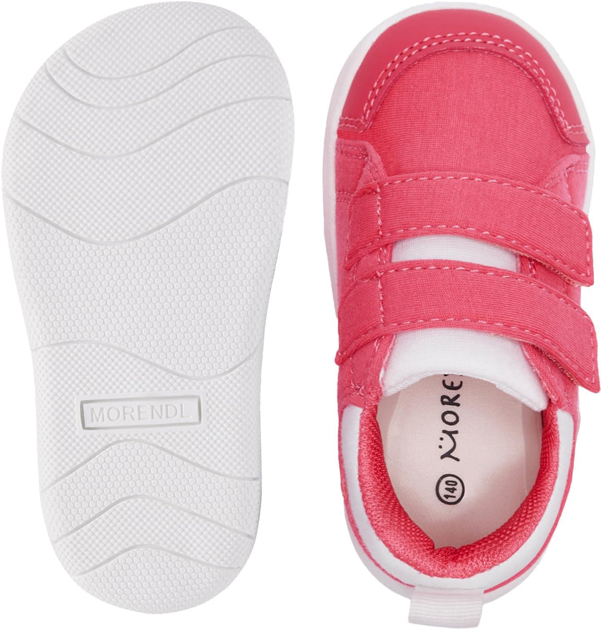 MORENDL Wide Toe Box Shoes Toddler Barefoot Shoes Baby Walking Shoe Boy Girl Non-Slip Zero Drop