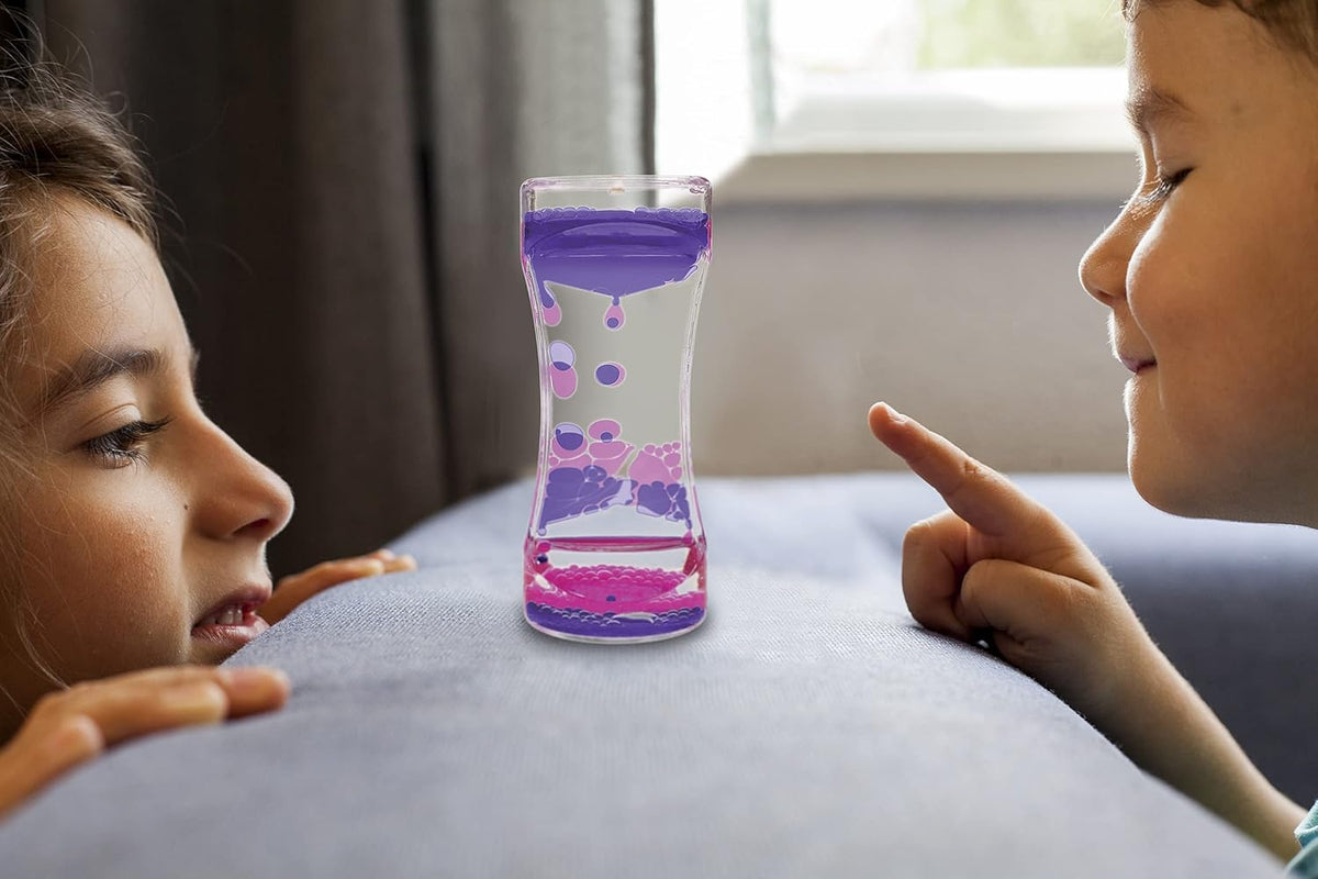 Purple & Pink Liquid Motion Bubbler
