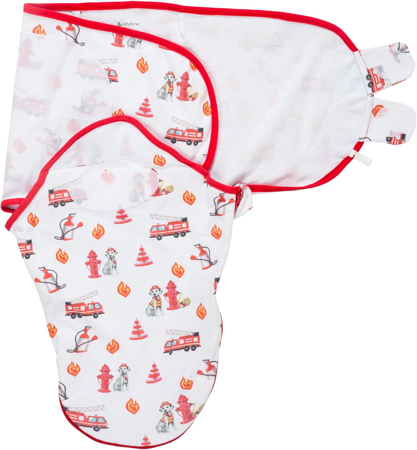 LollyBanks Baby Swaddles, 100% Organic Cotton Swaddle for Newborns Boys and Girls, 0-3 Months