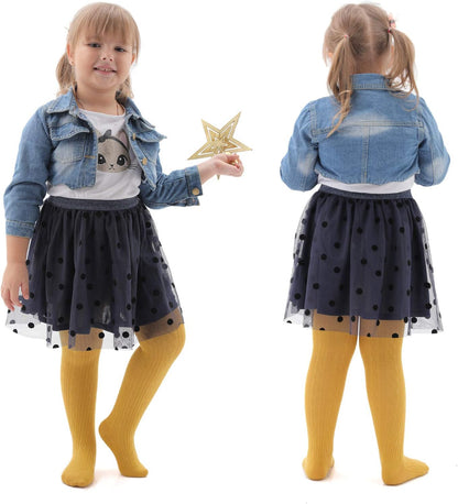 EPEIUS Baby Girl Tights Thick Cable Knit Leggings Stockings Cotton Pantyhose for Newborn Infant