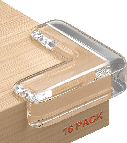 HOMREALM Baby Proofing 16 Pack Corner Protector Baby Corner Guards Furniture Corner & Edge Safety