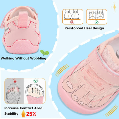Scurtain Baby Shoes Boy Girl First Walking Shoe Infant Crib Breathable Sneakers Lightweight
