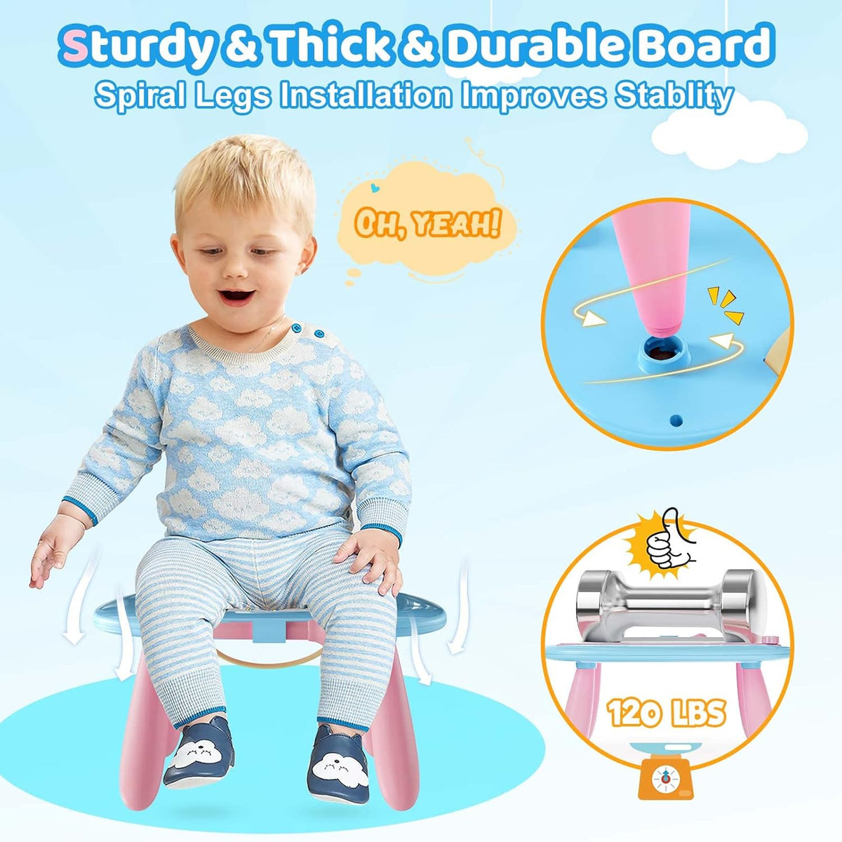 Kikidex Toddlers Toys Age 1-3, Magnetic Drawing Board, Toddler Girl Toys for 1-2 Year Old, Doodle